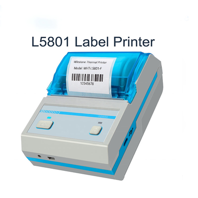 BT Portable Wireless Barcode Scanner Printer