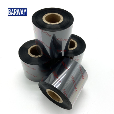 Black Enhanced Thermal Wax Resin Ribbon Compatible With Zebra Printers