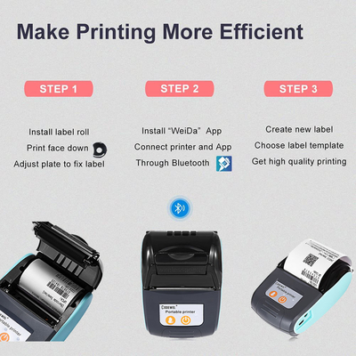 58mm Mini Portable Mobile WiFi Thermal Printer With Free Sdk PT-210