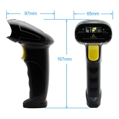 Barway 1D Wired Barcode Scanner Handheld Laser Scanners Bar Code Reader BW-310