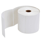 Polypropylene Sticky Label Roll 120mm Self Adhesive Shipping Labels