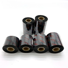 Black Enhanced Thermal Wax Resin Ribbon Compatible With Zebra Printers