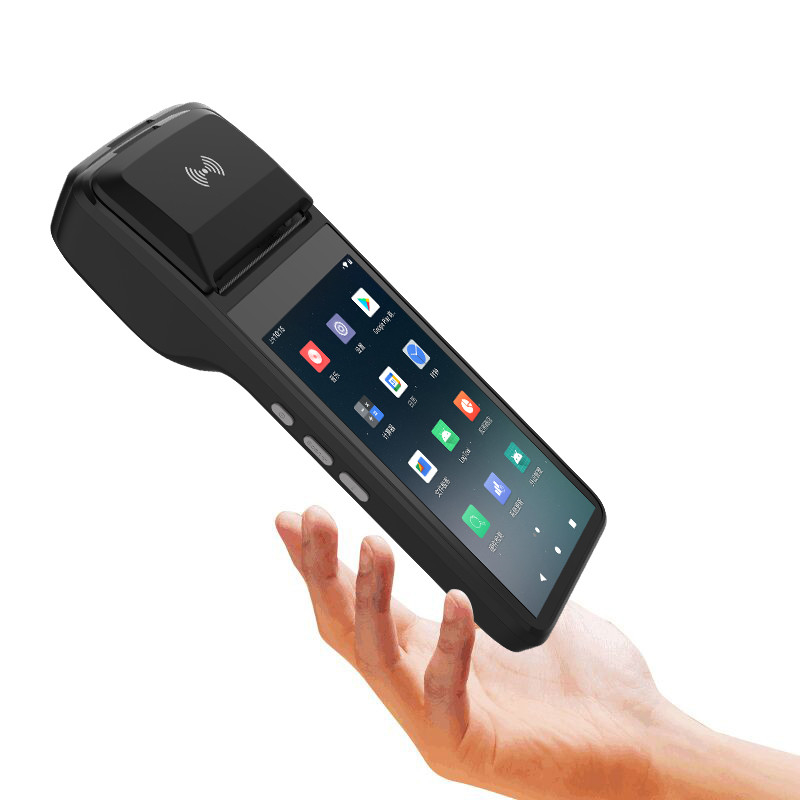 4G Android POS Systems With Terminal Printer Android 11 Mobile Touch POS