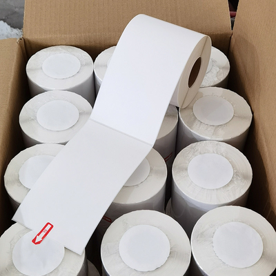 4x6 Shipping Labels Customized Thermal Label Sticker Paper Synthetic Packaging