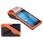 BT WIFI Handheld Point Of Sale Terminal Orange Portable Billing POS Machine