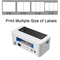 150mm/s A6 Shipping Label Printer Windows 4 X 6 Inch Label Printer