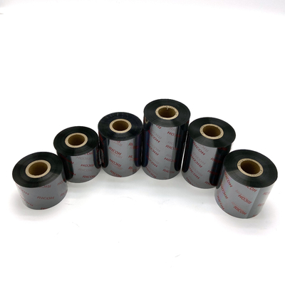 Black Enhanced Thermal Wax Resin Ribbon Compatible With Zebra Printers
