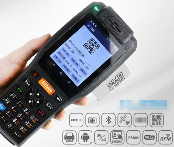 Inventory PDA Data Collector 58mm Warehouse PDA Barcode Scanner
